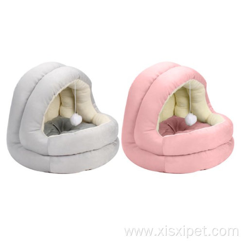 Dog Kennel Cave Hanging Ball Indoor Puppy House